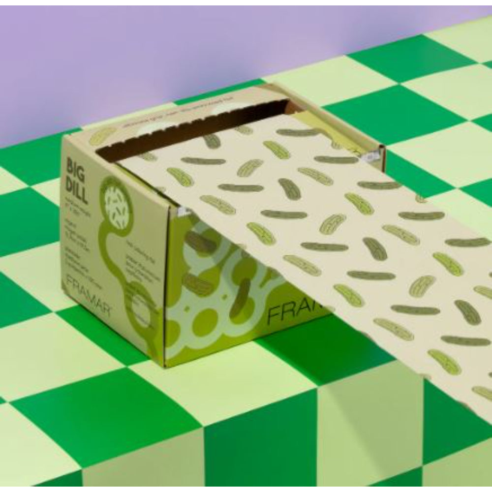 Framar - Big Dill - Embossed Roll 320 ft - choose your own length
