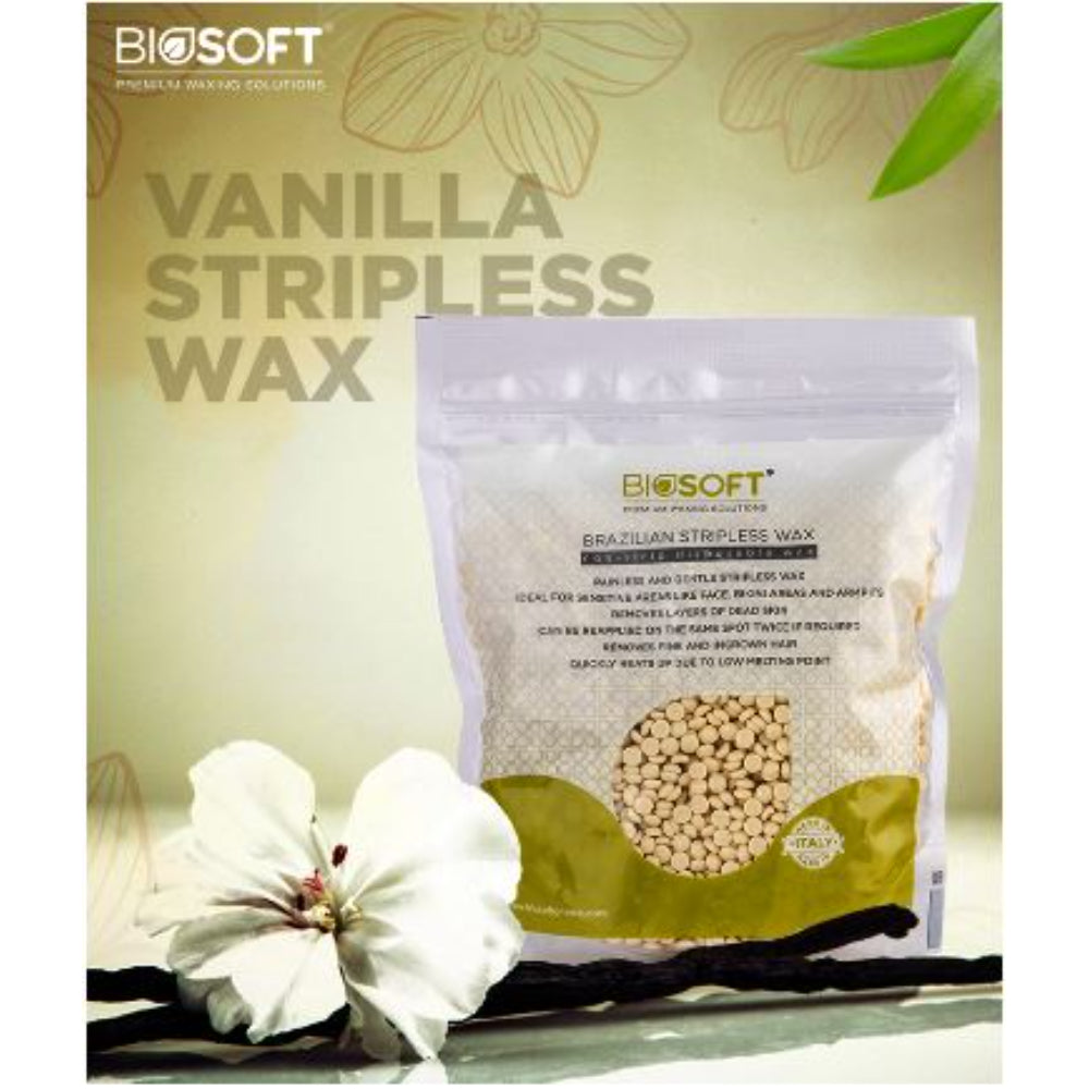BioSoft - VANILLA STRIPLESS WAX