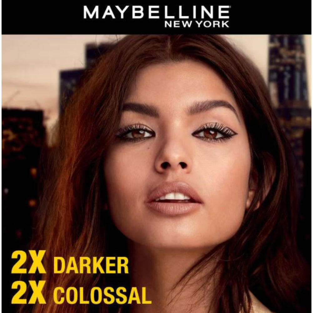 Maybelline New York Colossal Kajal Super Black, 2X Darker & 2X Colossal Kajal (0.35g)