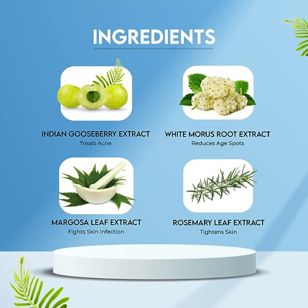 Jovees Men's Essential Advanced 4 in 1 Moisturizing Face Wash 100 ML