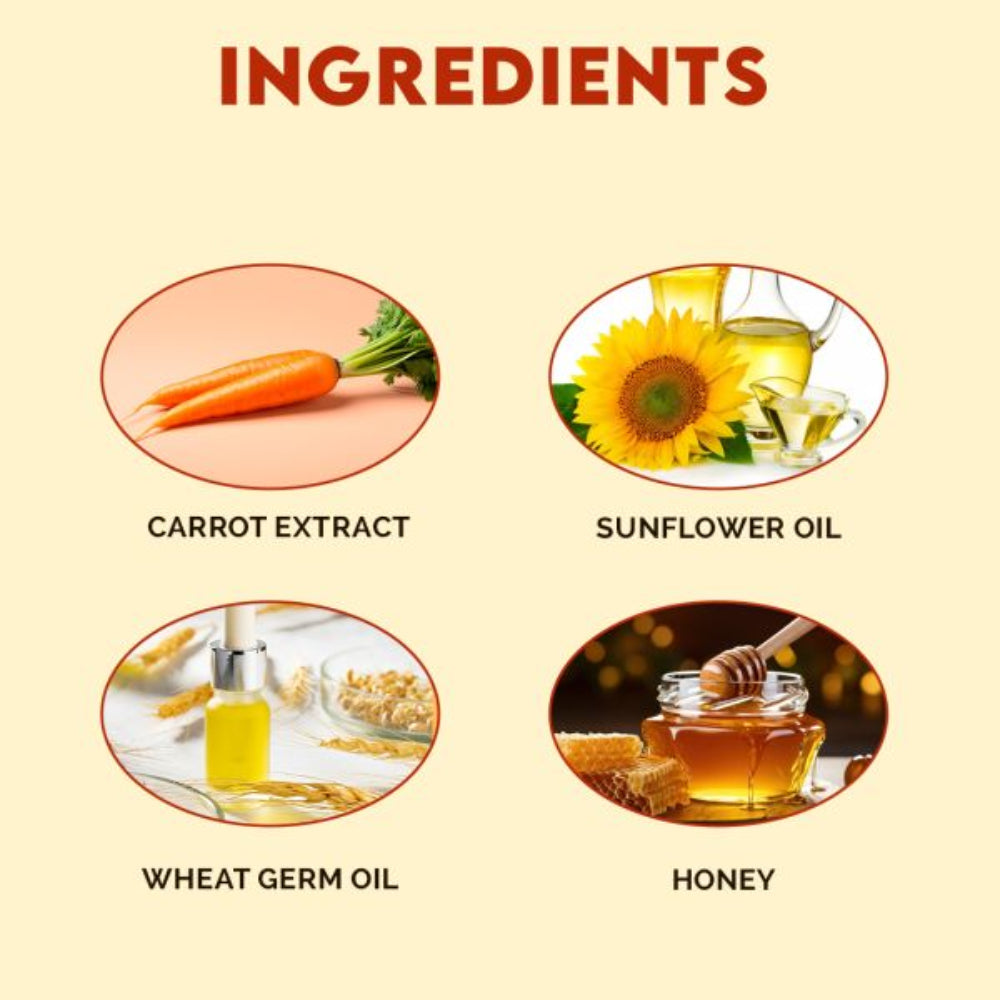 Jovees De-Tan Face Pack With Wheat Germ & Carrot | Revitalizes