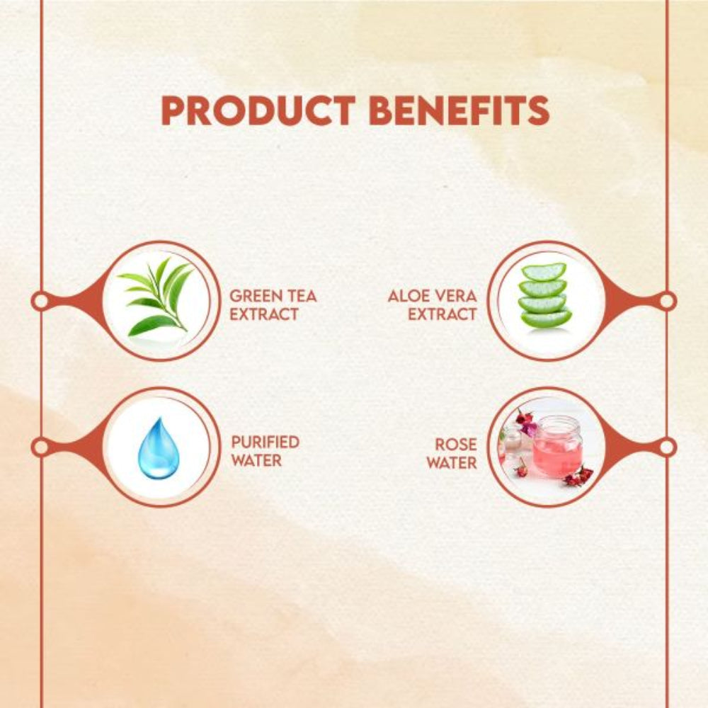 Jovees Green Tea Skin Toner | Cleanses & Moisturises | Pore Tightening