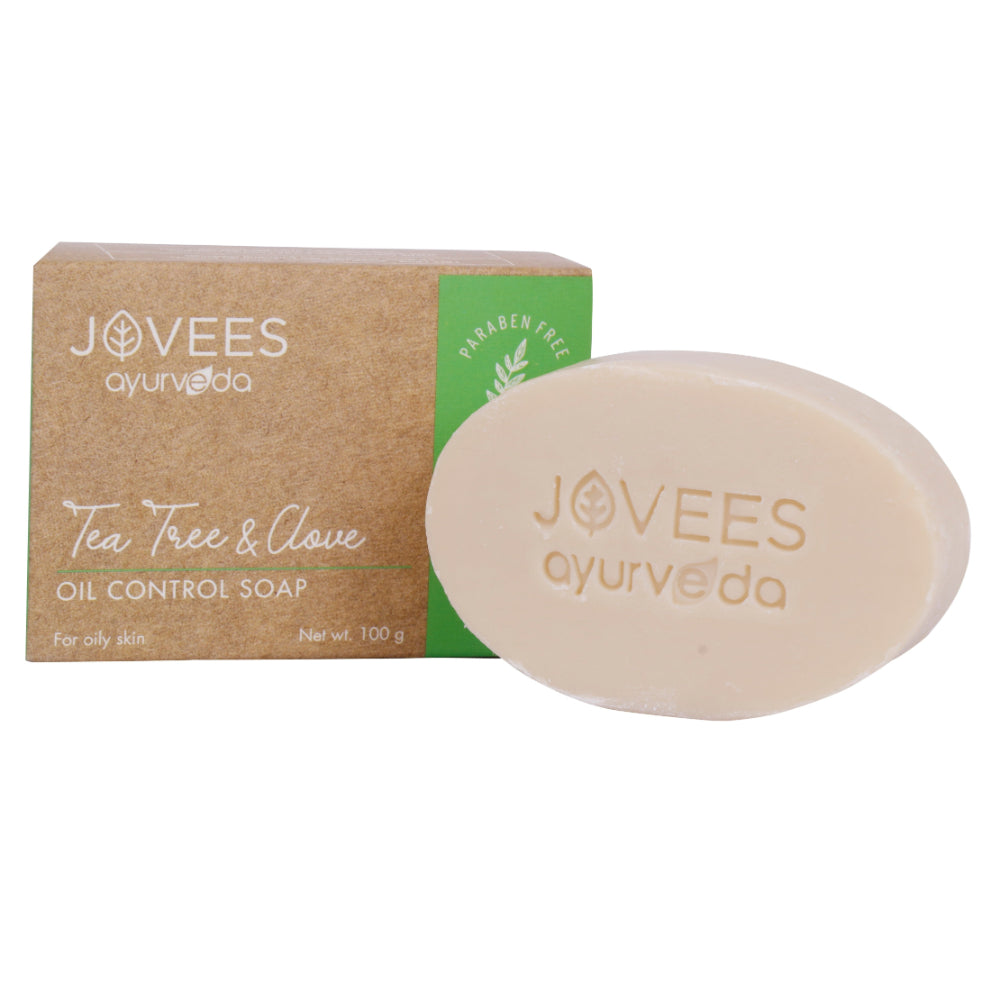 Jovees Tea Tree & Clove Oil Control Soap