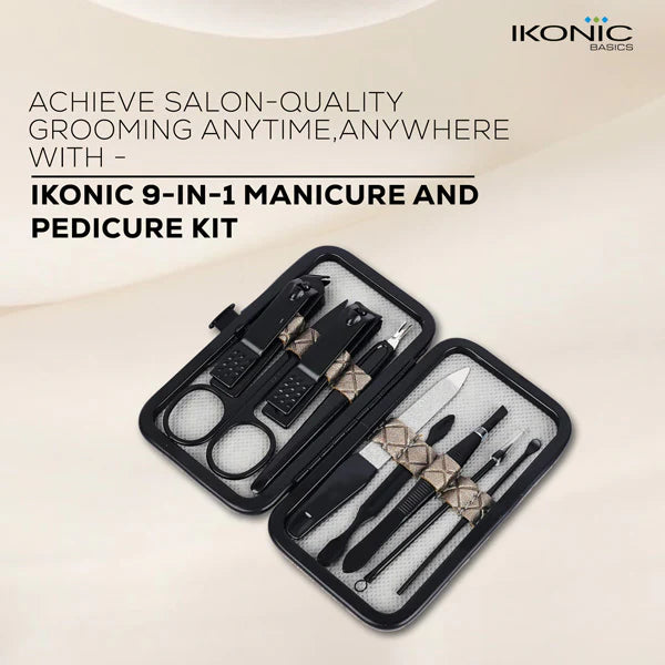 Ikonic Basics 9 in 1  Manicure Kit    IKB-173-2C