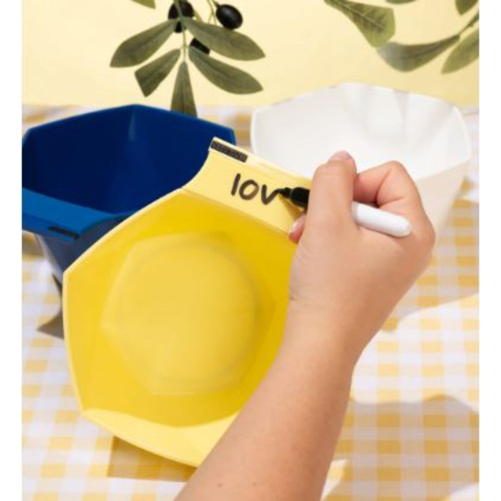 Framar - Limoncello - Write N' Wipe Color Bowls Set of 3 Bowls