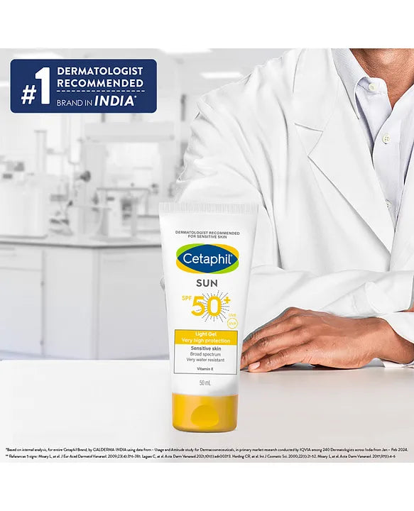 Cetaphil Advanced Sun Protection for Sensitive & Allergy-Prone Skin – UVB, UVA & IR Defense