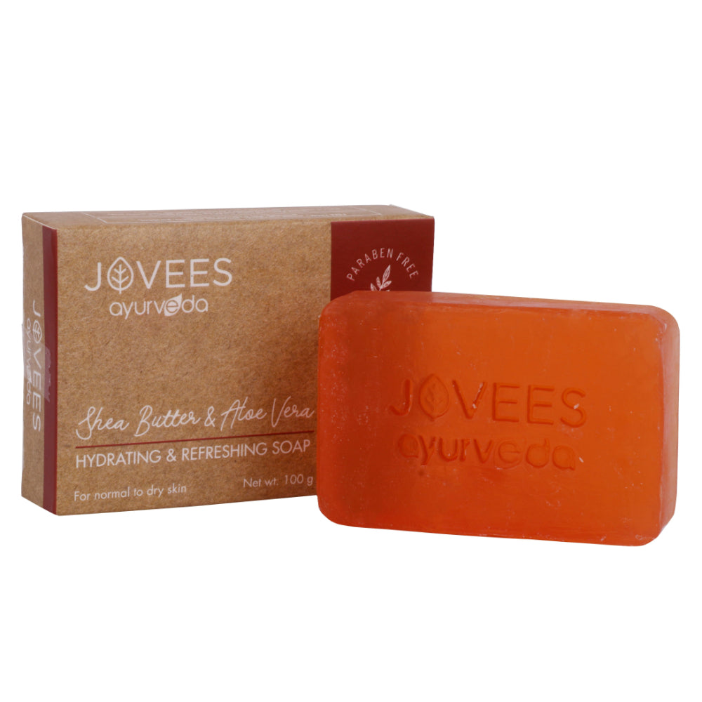 Jovees Shea butter & Aloe Vera Hydrating & Refreshing Soap