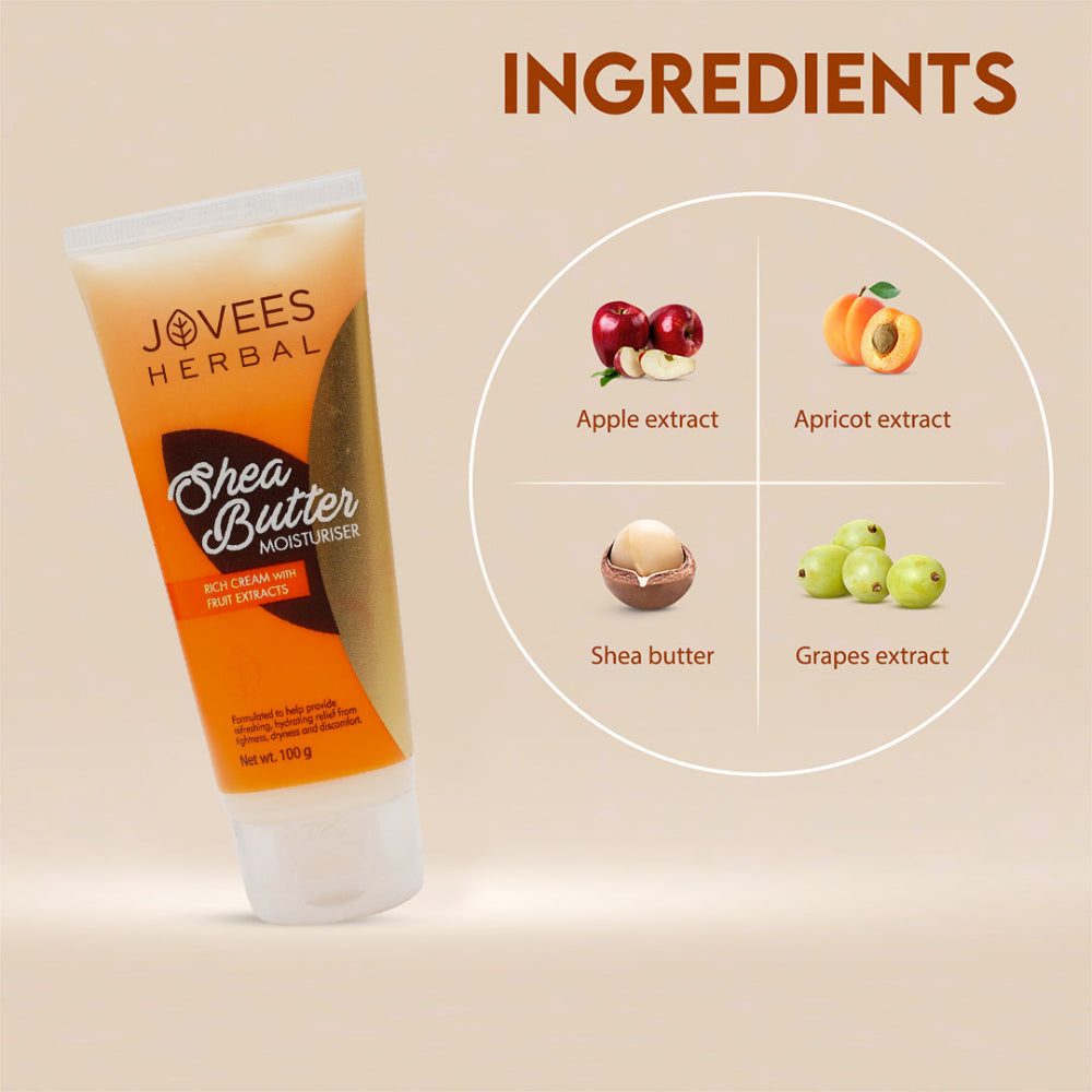 Jovees Shea Butter Moisturizer | Hydration for Dry Skin