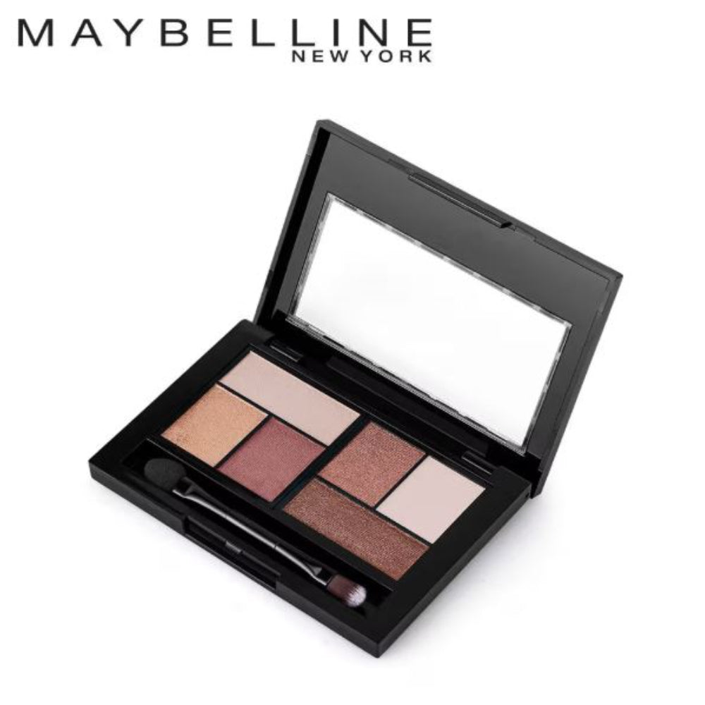Maybelline New York The City Mini Eyeshadow Palette, Shimmery & Metallic Finish (6.1g)
