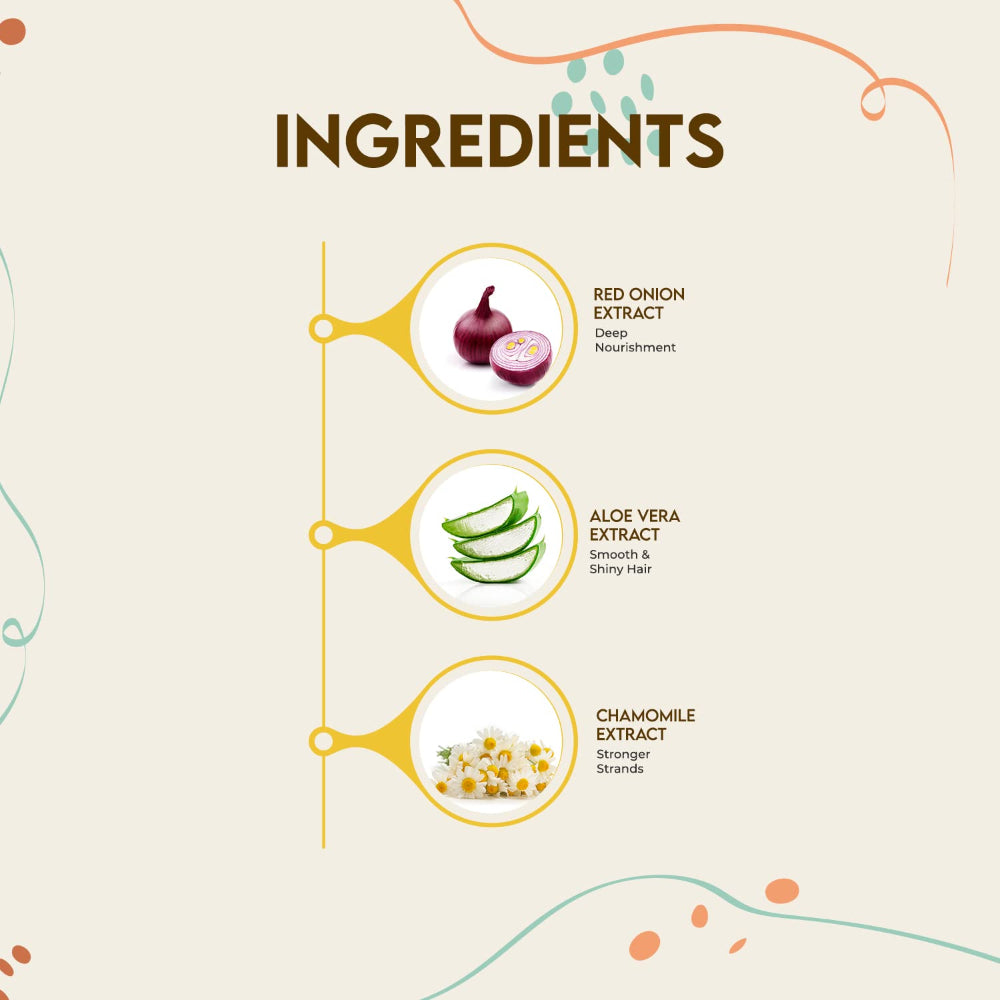 Jovees Organic Onion Hair Spa Masque 200g