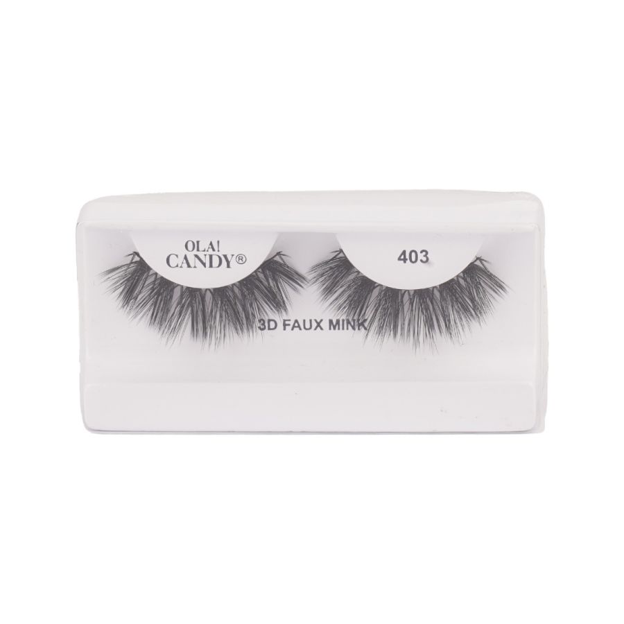 Ola Candy 3D Faux Mink 403 Eye Lashes (1 Pair)