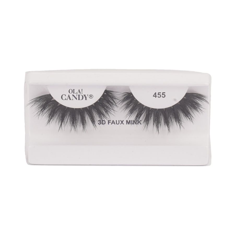 Ola Candy 3D Faux Mink 455 Eye Lashes (1 Pair)