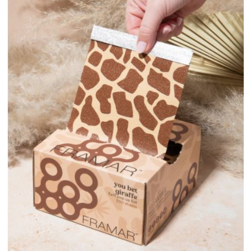 Framar - You Bet Giraffe - Pop Up 500 sheets - 5x11" - pre-cut