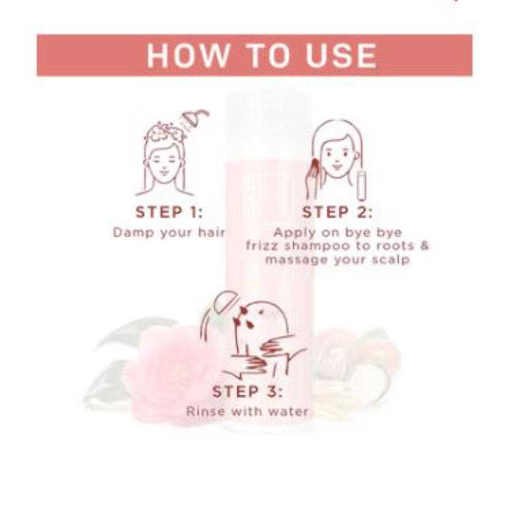 Cadiveu - Bye Bye Frizz Shampoo For 72 Hours Frizz Free Hair (250ml)