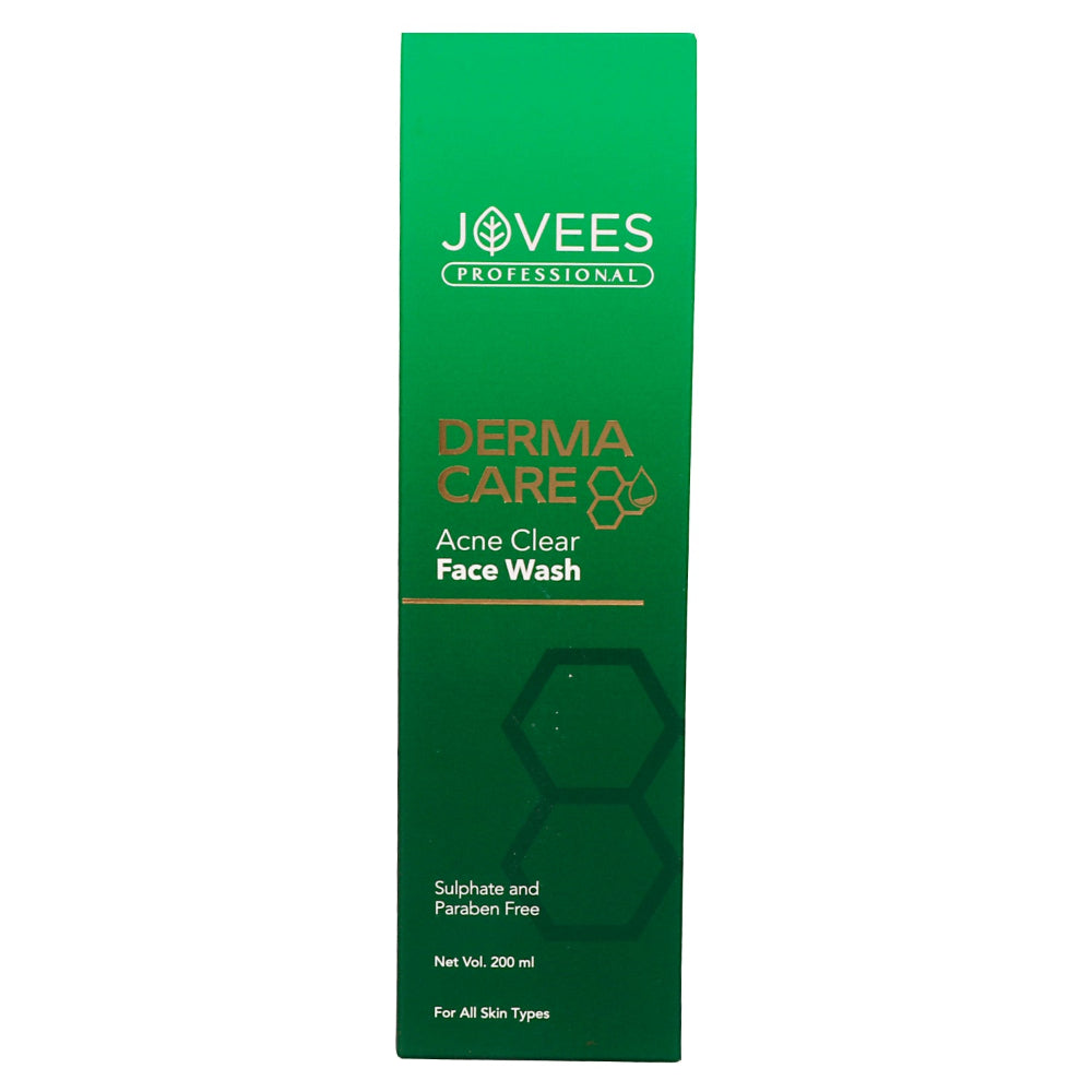 Jovees Derma Care Acne Clear Face Wash For Oily & Acne Prone Skin 200 ML