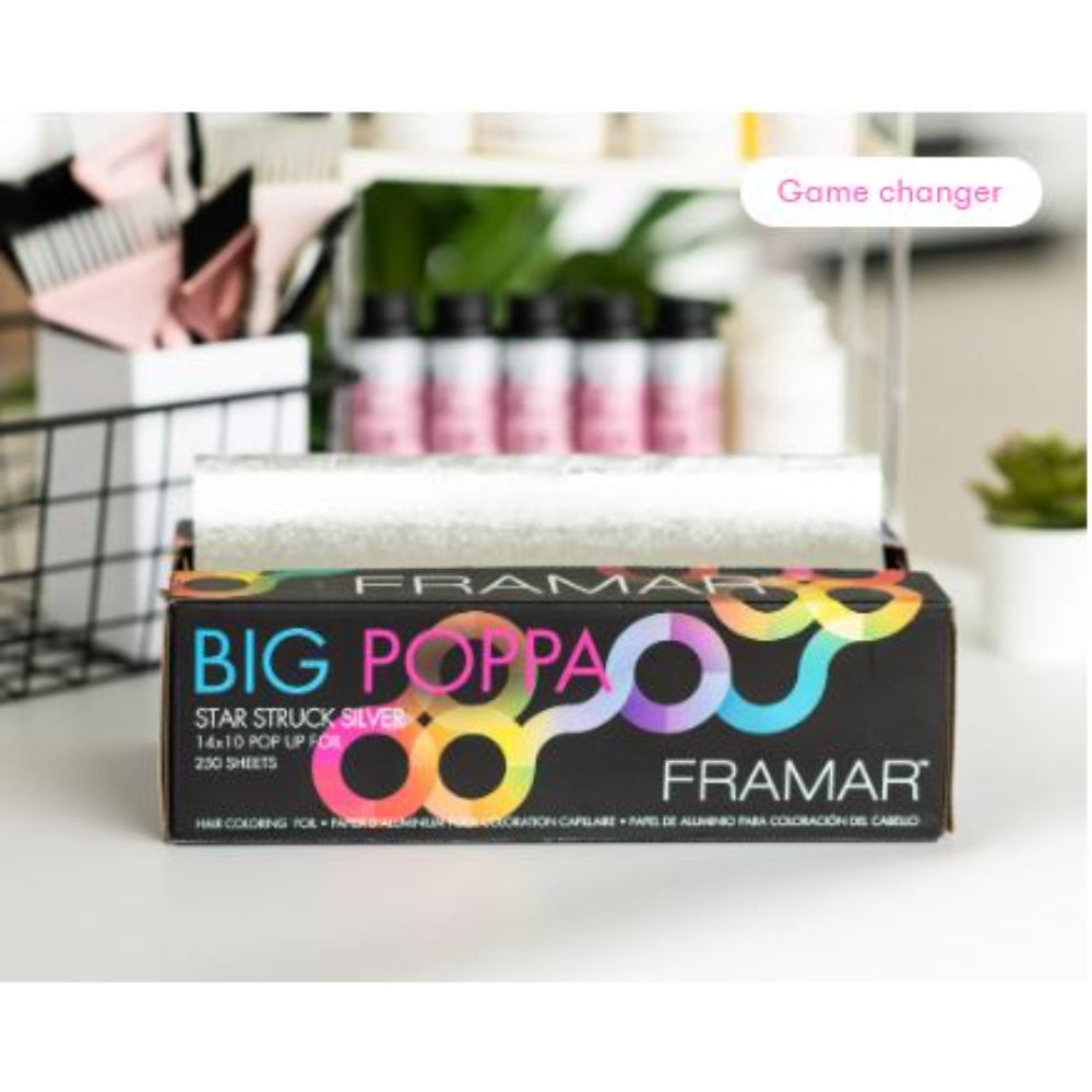 Framar - Big Poppa - Extra Wide Pop Up 250 sheets - 10x14" pre-cut foil