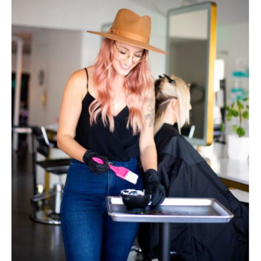 Framar - Power Painter Hair Color Brush - 2 Pack black & pink