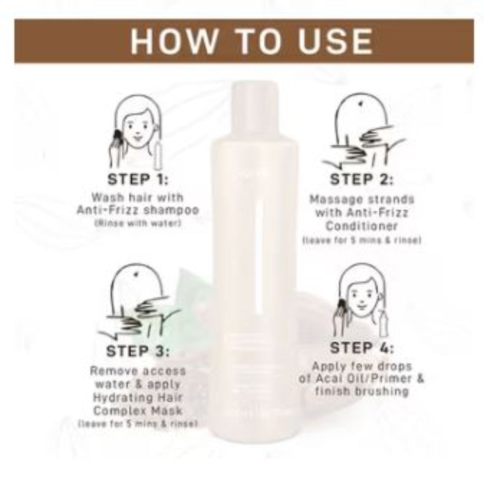 Cadiveu - Brasil Cacau Anti Frizz Conditioner For Dry & Frizzy Hair (300ml)