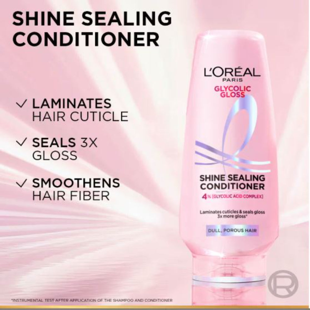 L'Oreal Paris Glycolic Gloss Shine Sealing Conditioner