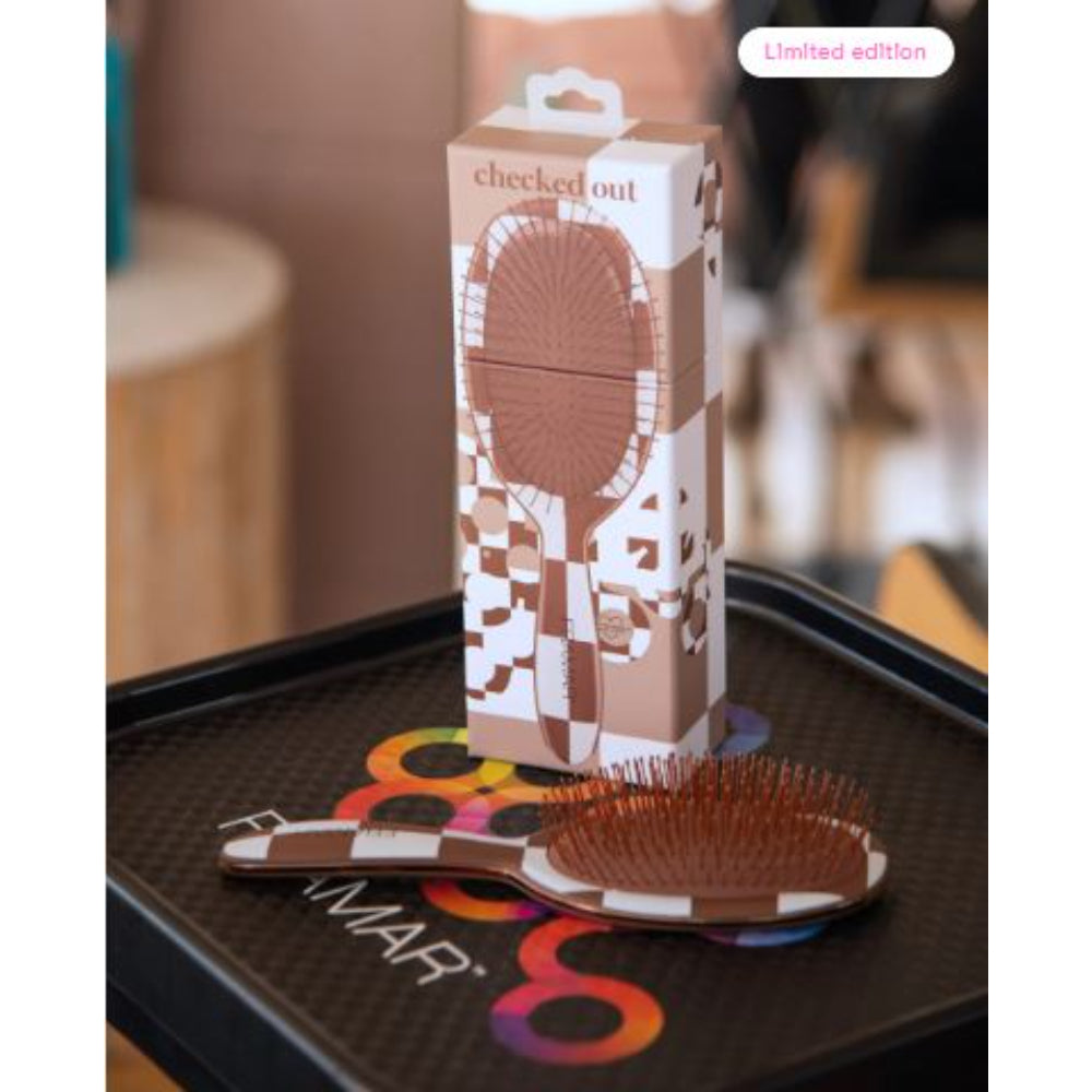 Framar - Checked Out Chocolate - Detangle Brush