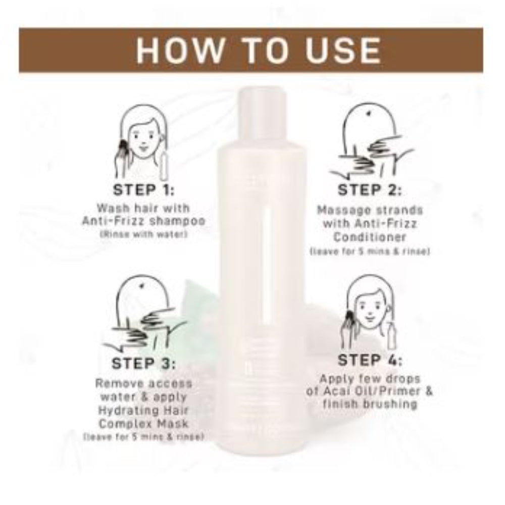 Cadiveu - Brasil Cacau Anti Frizz Shampoo For Dry & Frizzy Hair (300ml)