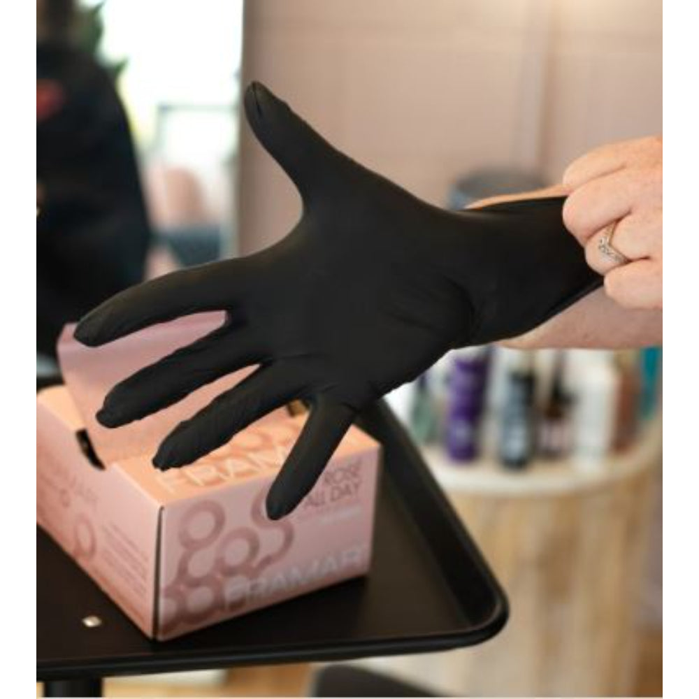 Framar - Midnight Mitts Nitrile Gloves - 100 Count