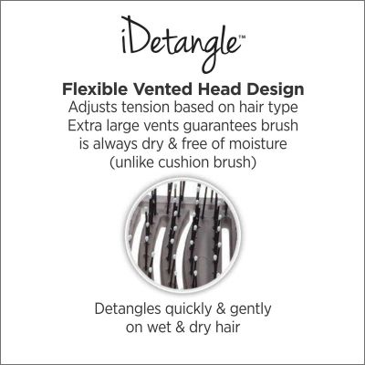Olivia Garden iDetangle Thick Hair Brush (1 Unit)