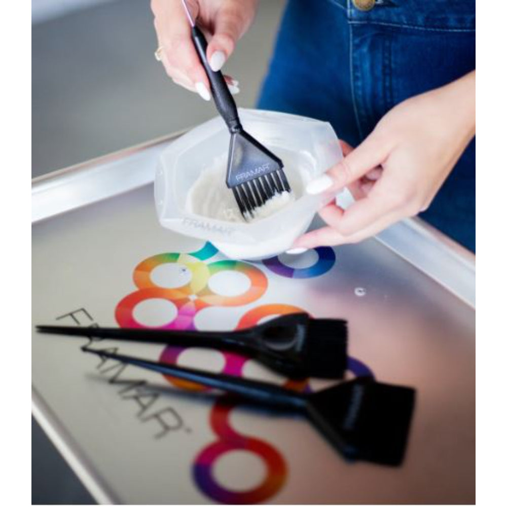 Framar - Family Pack Brush Set Black - 3 Pack