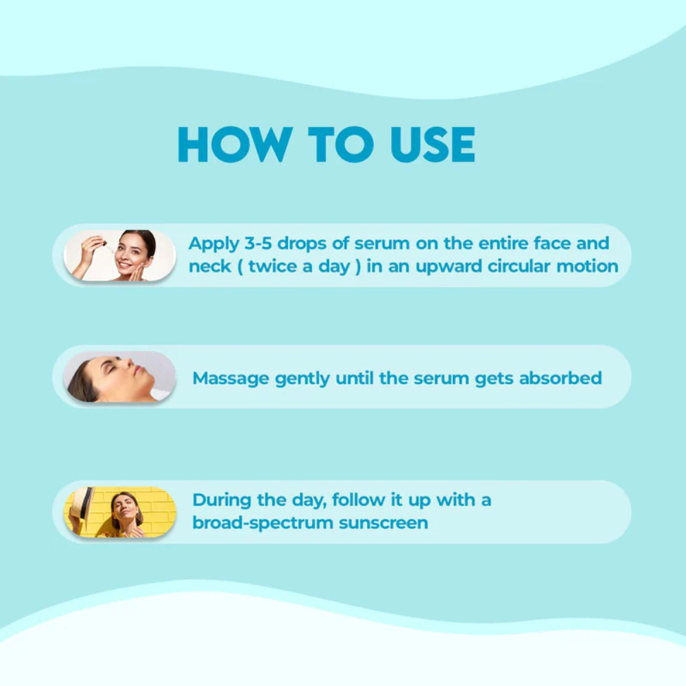 Jovees 12% Niacinamide Glowing Skin Serum With Hyaluronic Acid 30 ml