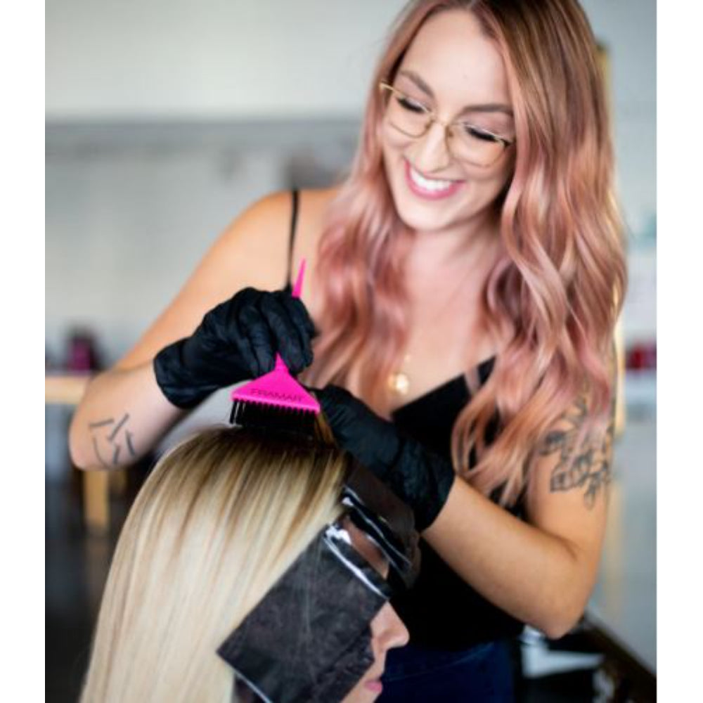 Framar - Big Daddy Brush Set - 3 Pack black, pink, & purple