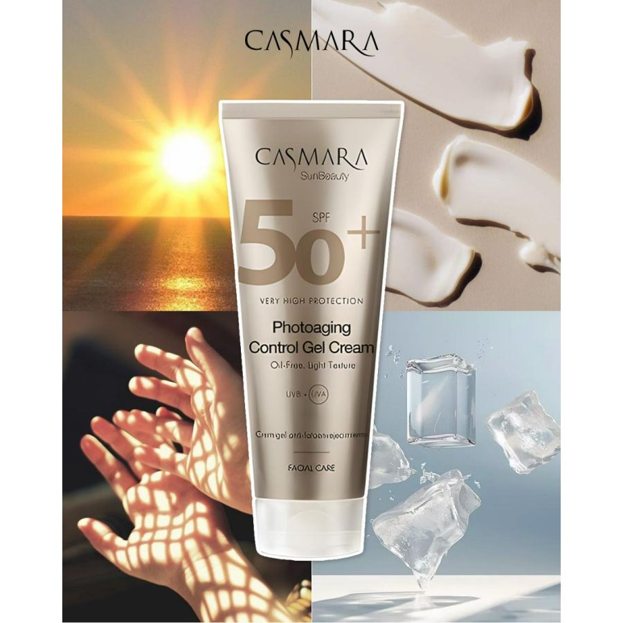 Casmara Photoaging Control Gel Cream SPF 50+ (50ml) | Anti-Aging Sunscreen & Moisturizer