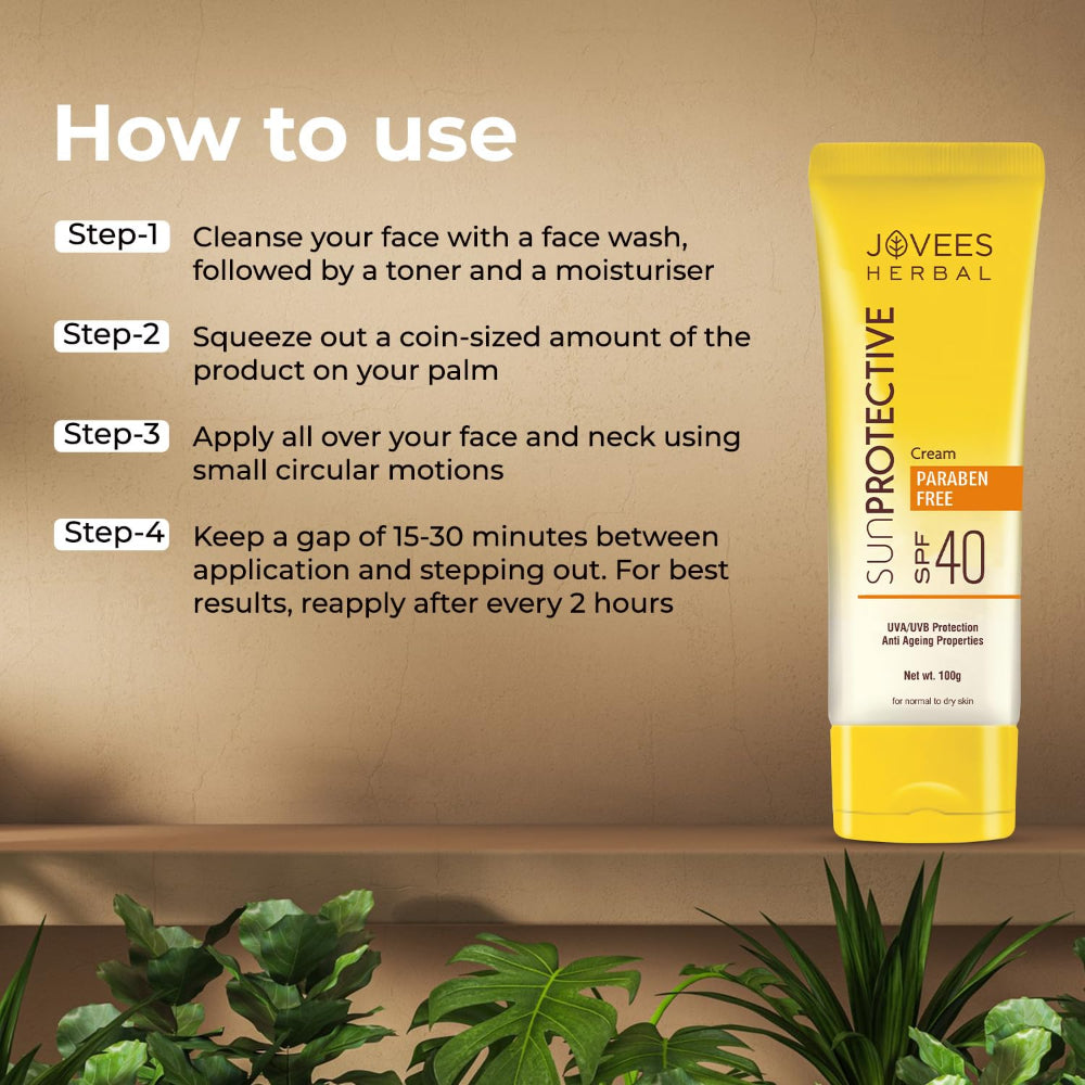 Jovees Sun Protective Sunscreen SPF 40