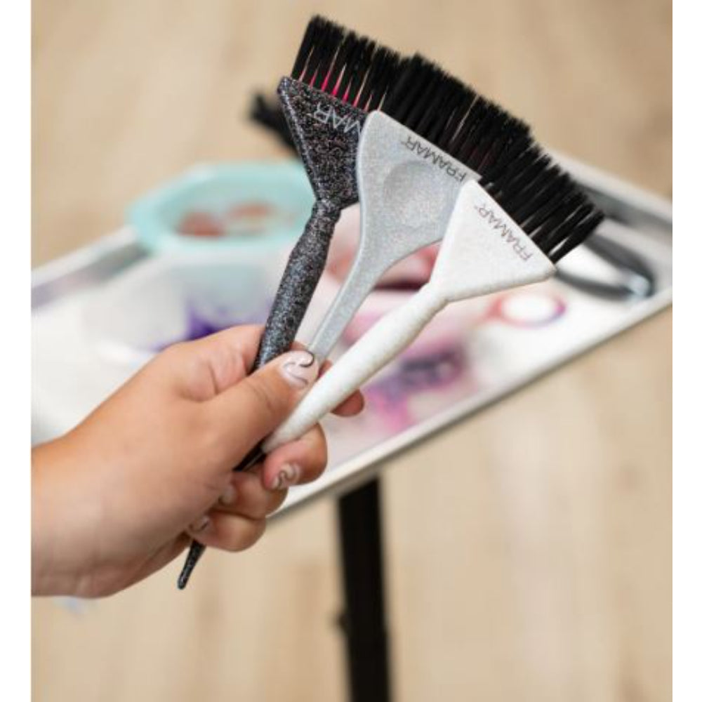 Framar - Family Pack Brush Set - set of 3 color brushes Glitter
