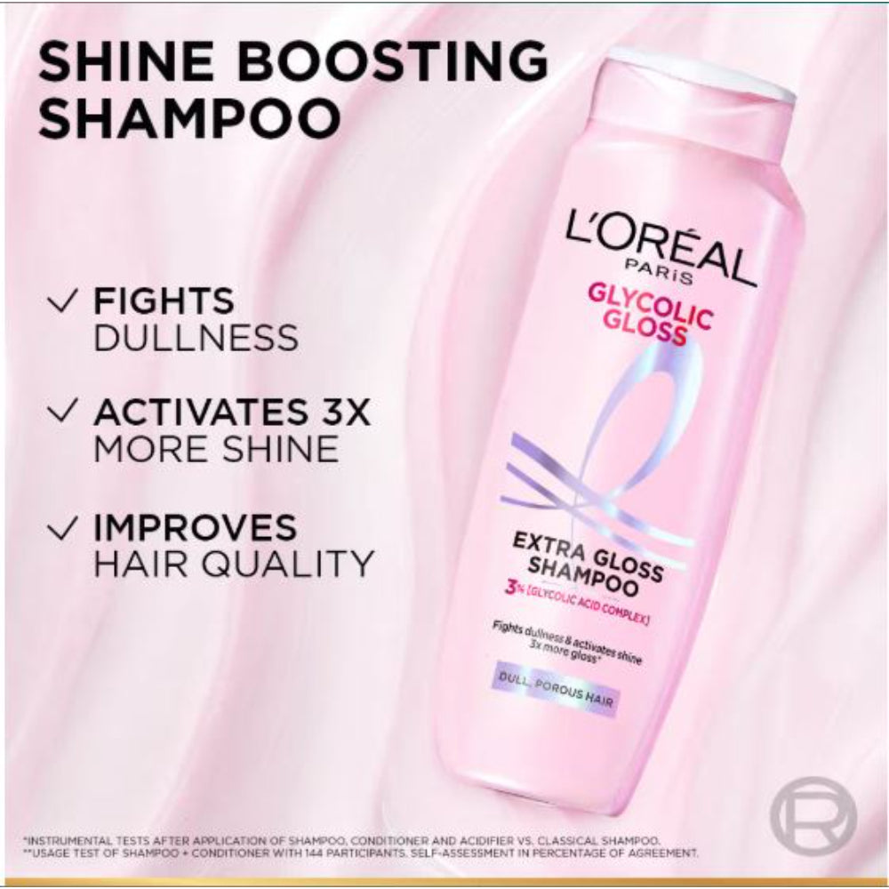 L'Oreal Paris Glycolic Gloss Shine Boosting Shampoo