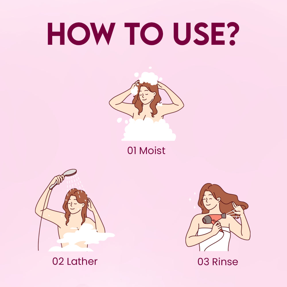 Jovees Red Onion Oil & Bamboo Strengthening Shampoo For Strong hair