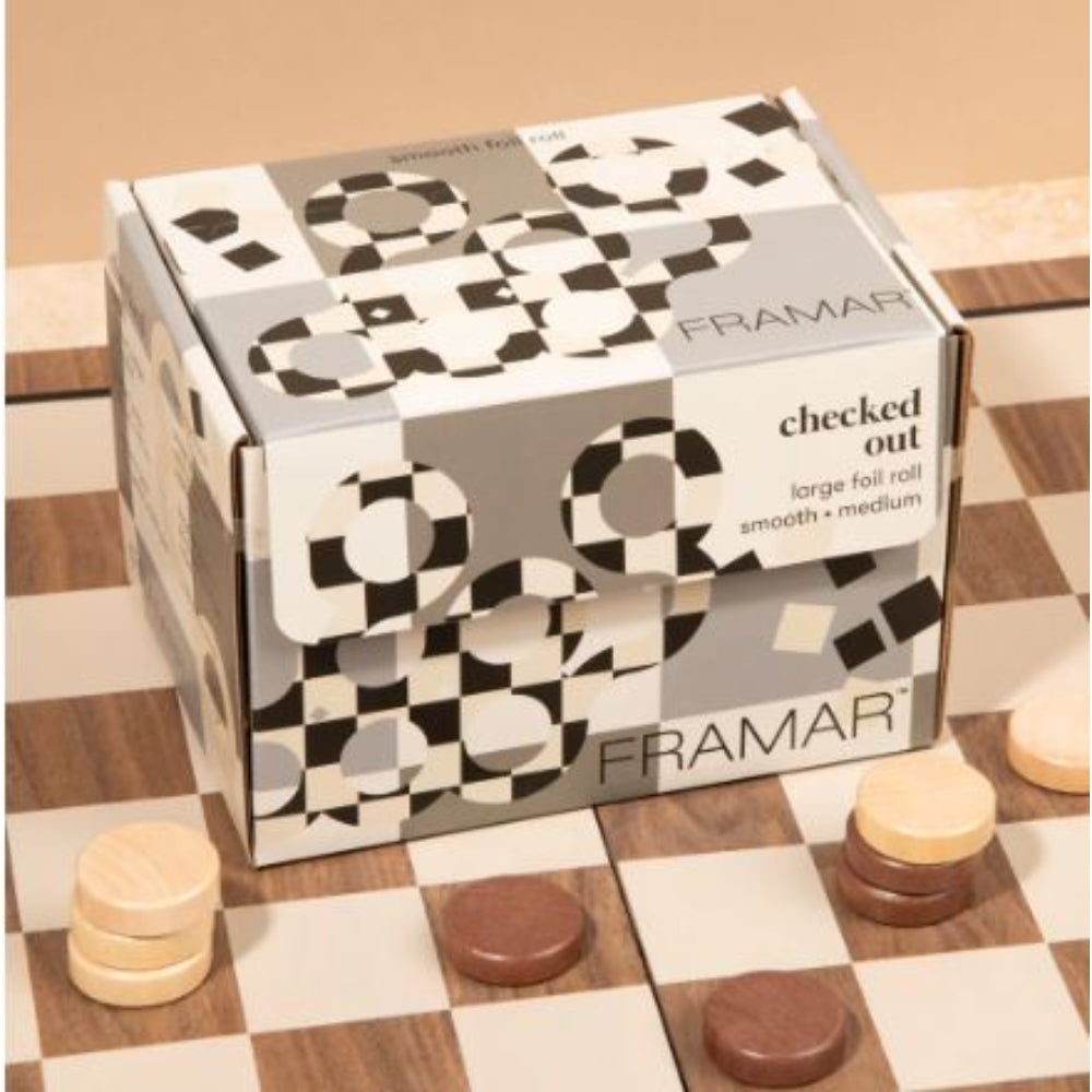 Framar - Checked Out - Smooth Roll 1600 ft - choose your own length