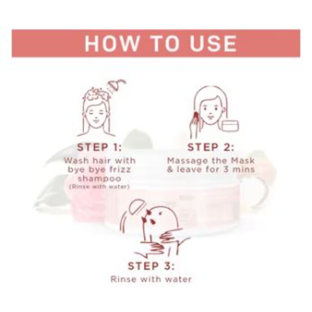 Cadiveu - Bye Bye Frizz Mask For 72 Hours Frizz Free Hair (200ml)