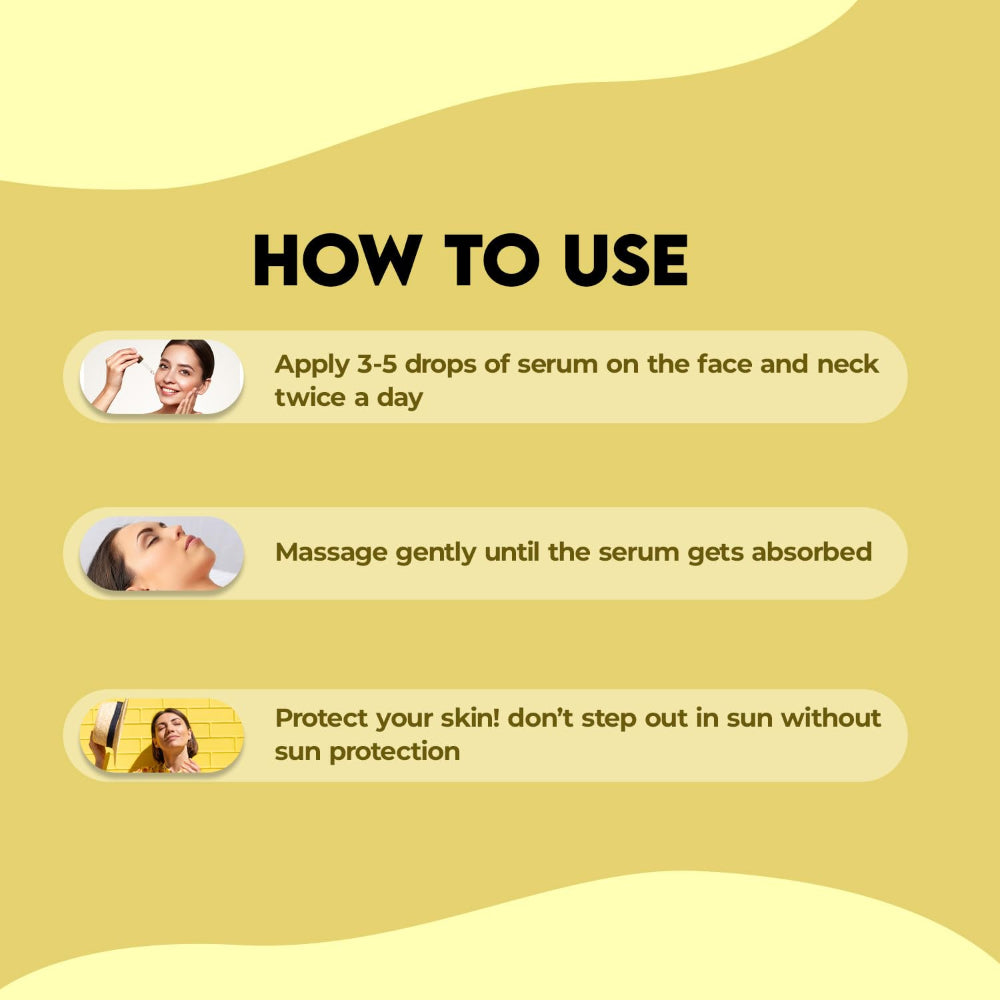 Jovees 5% Glycolic Acid Brightening Skin Serum With 5% Niacinamide