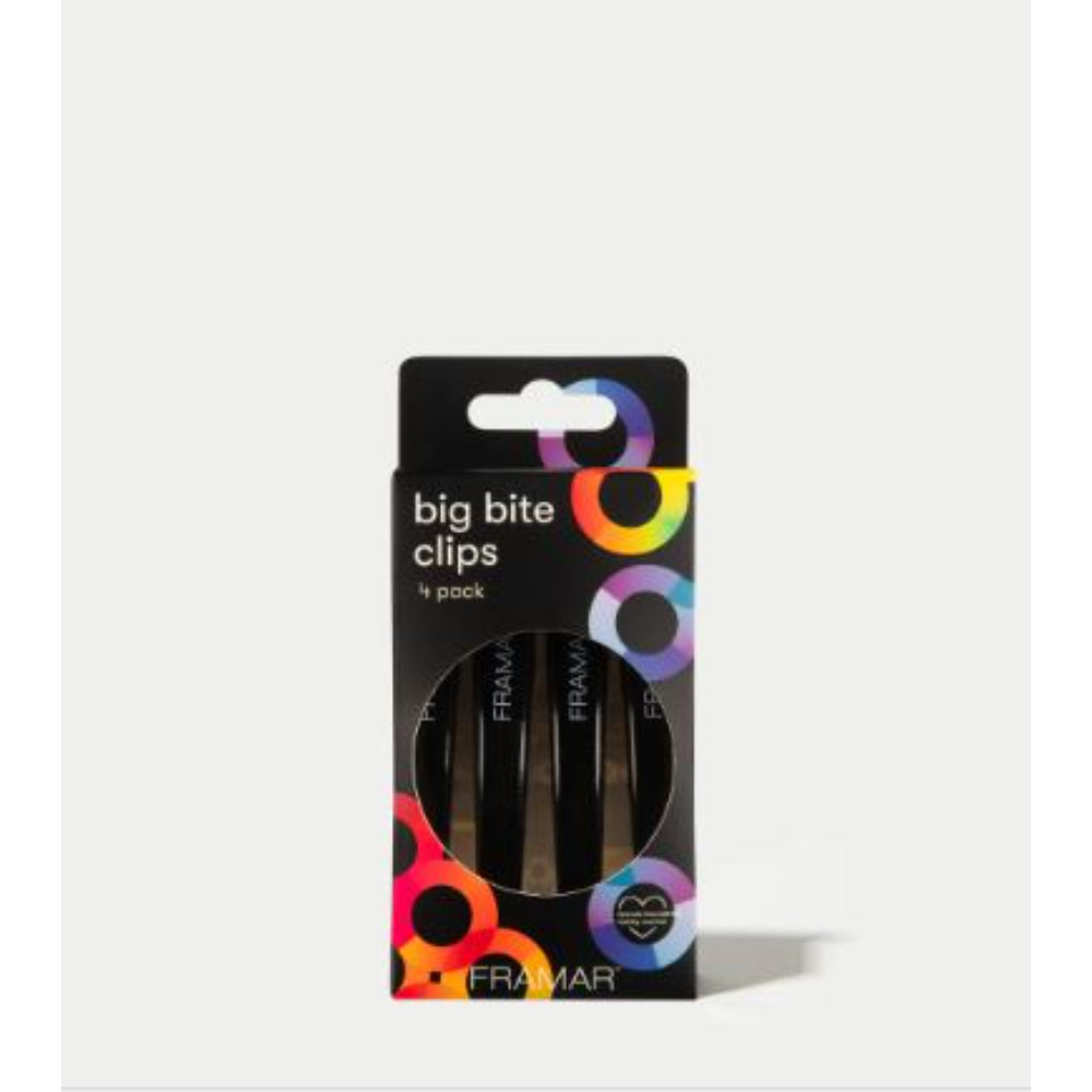 Framar - Big Bite Clips Pack of 4
