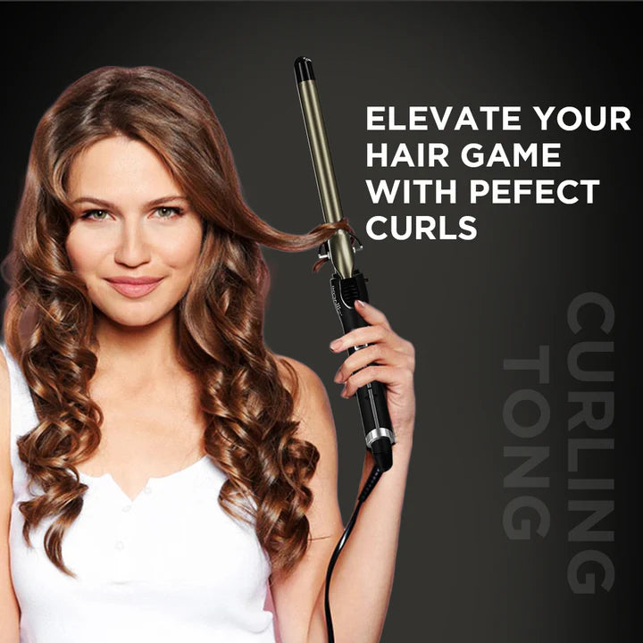 Ikonic Professional Curling Tong Hair Curler