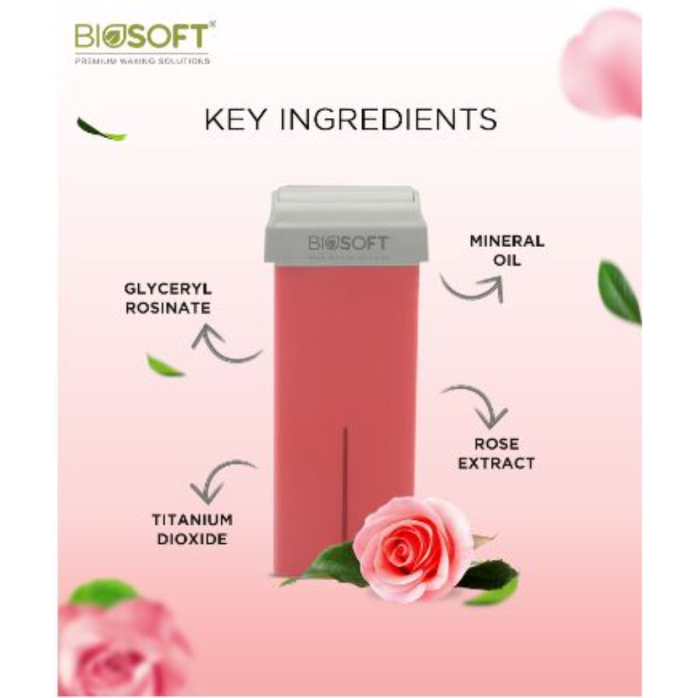 BioSoft - PINK CREAM WAX CARTRIDGE