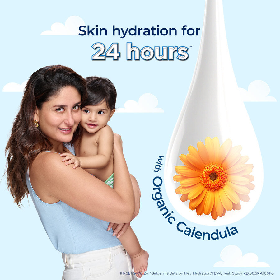 Cetaphil Baby Daily Lotion with Organic Calendula – 24-Hour Nourishing Care