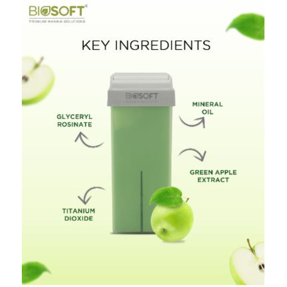 BioSoft - GREEN APPLE CREAM WAX CARTRIDGE