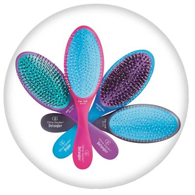 Olivia Garden Detangler Medium-Thick - Blue Brush (1 Unit)