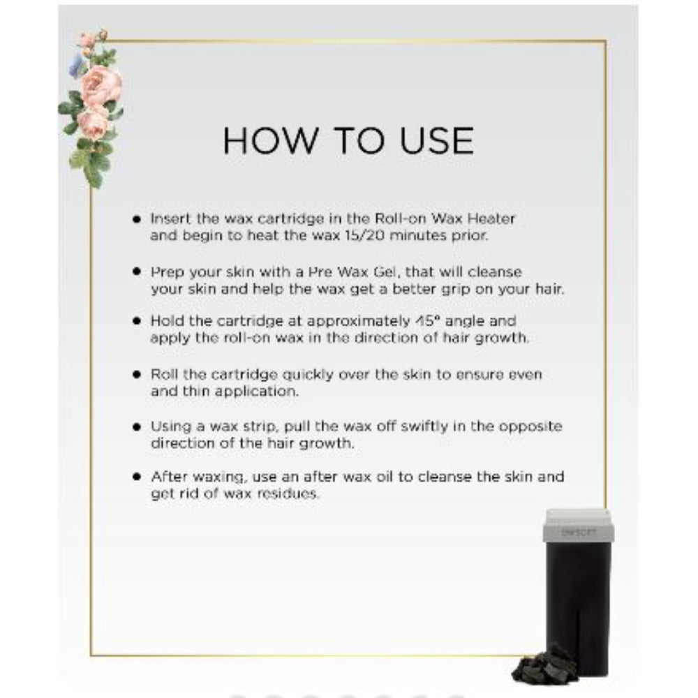 BioSoft - CHARCOAL CREAM WAX CARTRIDGE