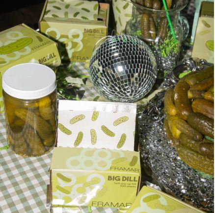 Framar - Big Dill - Pop Up 500 sheets - 5x11" - pre-cut