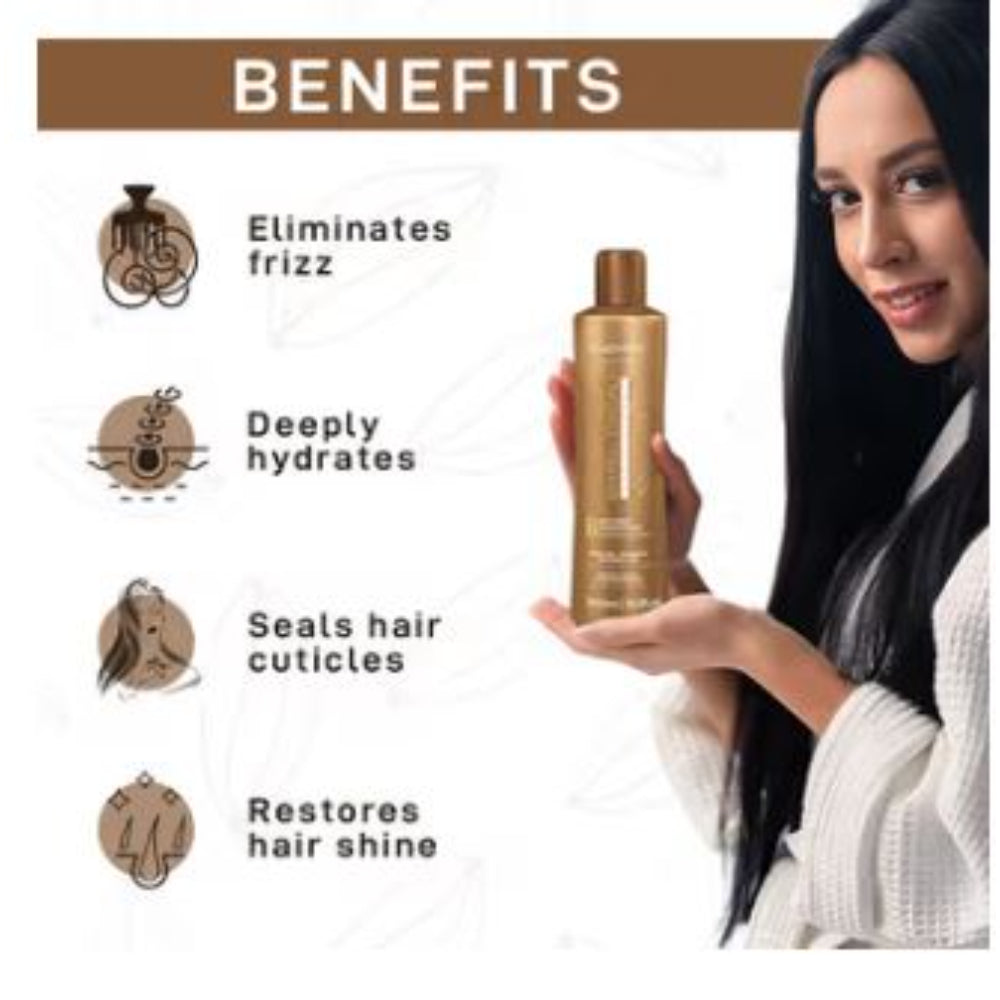 Cadiveu - Brasil Cacau Anti Frizz Conditioner For Dry & Frizzy Hair (1000ml)