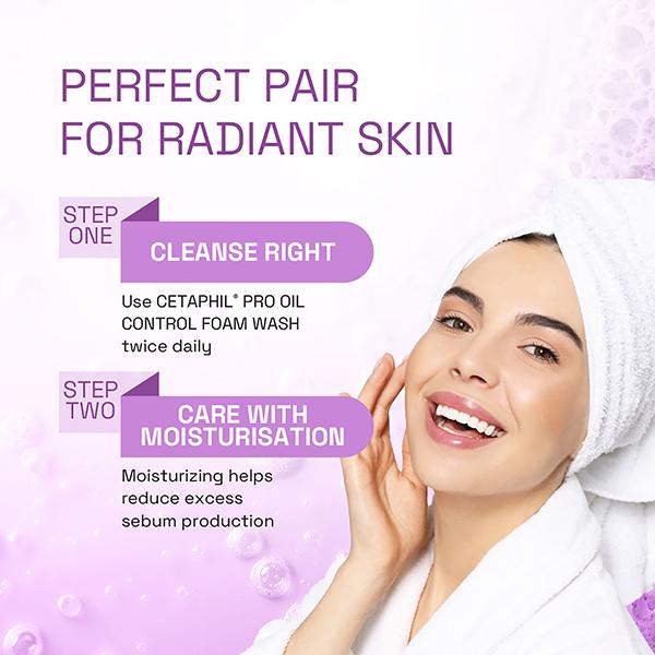 Cetaphil PRO Oil Control Foam Wash – Gentle Oil Control for Fresh, Clear Skin