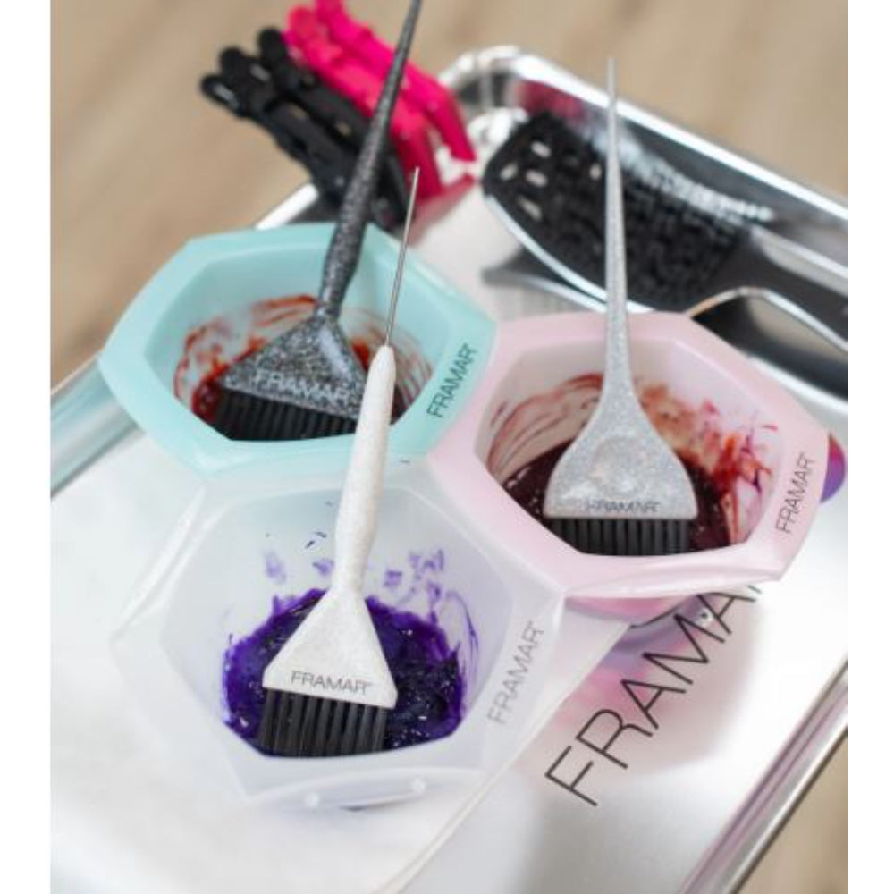 Framar - Family Pack Brush Set - set of 3 color brushes Glitter