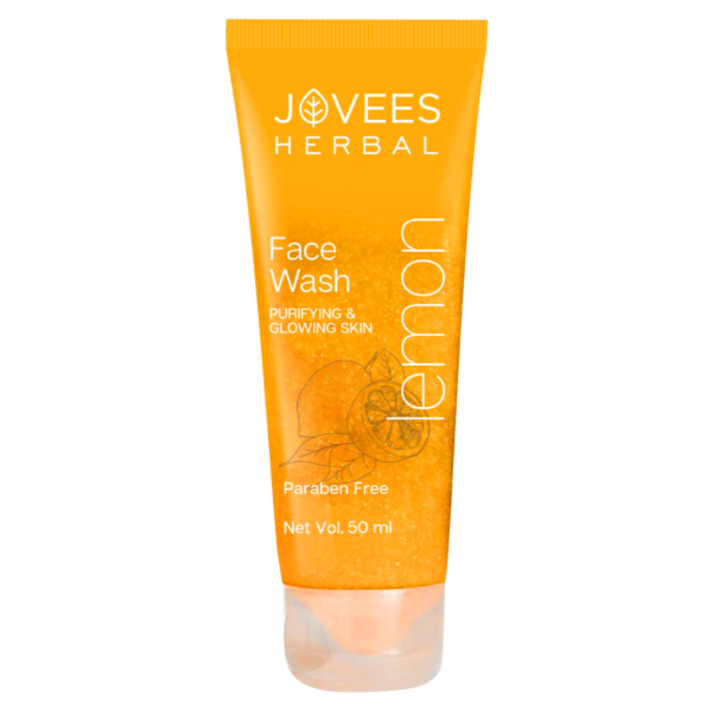 Jovees Lemon Face Wash With Lemon, Orange Peel & Kakadu Plum Extract